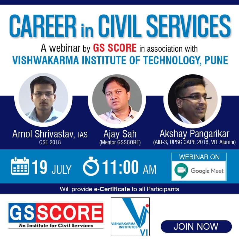 Webinar at VIT, Pune