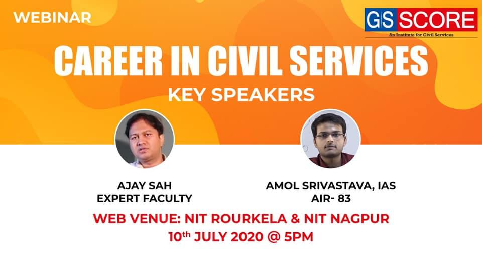 Webinar at NIT Rourkela & NIT Nagpur