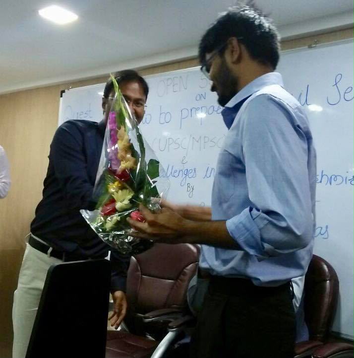 Felicitation of Shri Kishore Dhas, IRS, AIR- 711