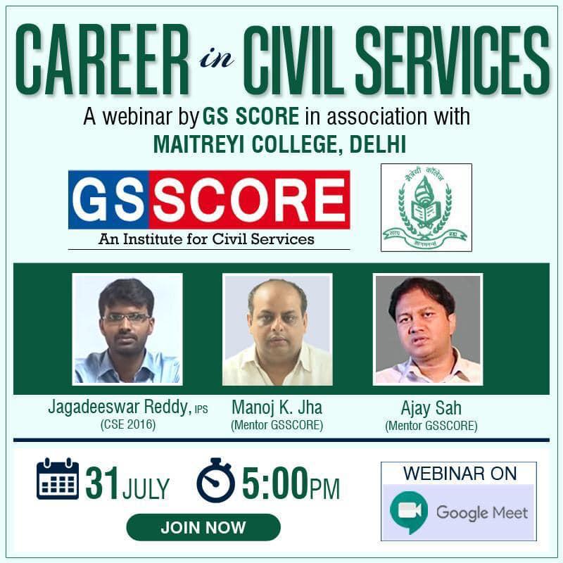 Webinar at Maitreyi College, University of Delhi