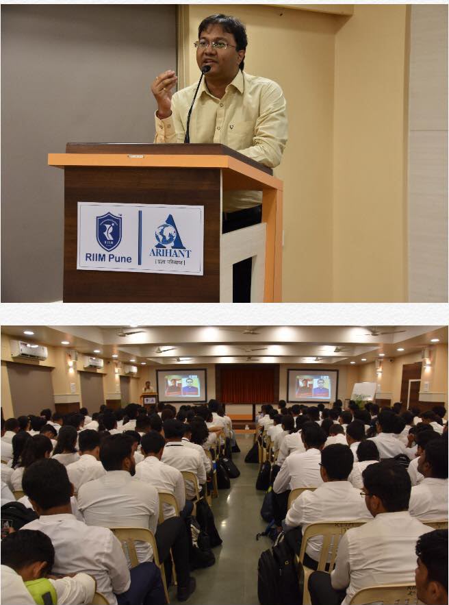 Seminar at RIIM College, Pune, Maharashtra