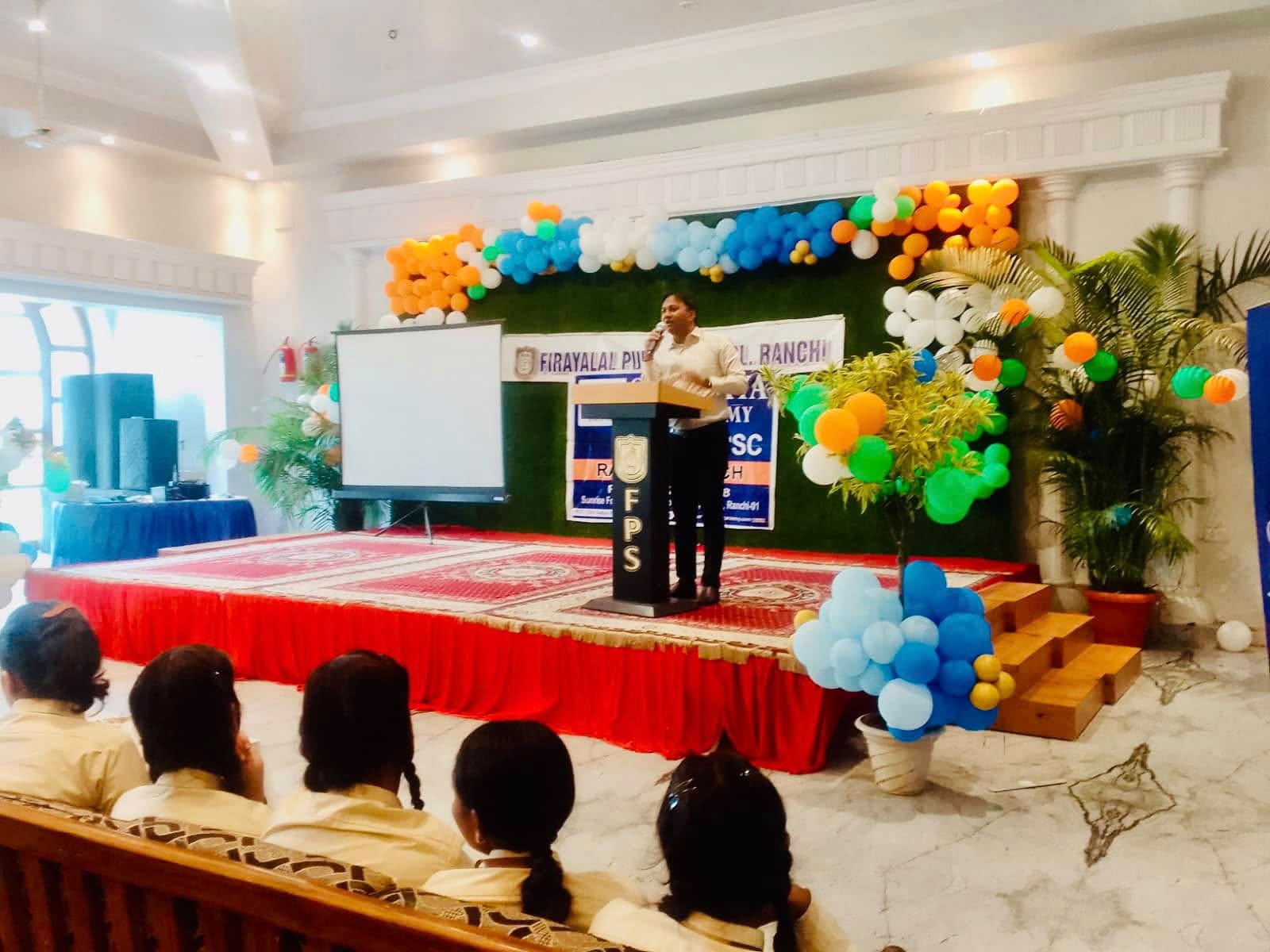Seminar at Firayalal Public School, Ranchi, Jharkhand